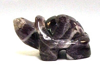 A11-02 38mm STONE TURTLE IN AMETHYST