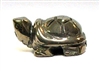 A11-19  38mm STONE TURTLE IN PYRITE