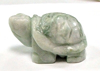 A11-28 38mm STONE TURTLE IN NEW JADE