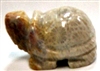 A11-30  38mm STONE TURTLE IN CORAL JADE