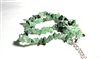 A123-11 STONE CHIP NECKLACE IN PREHNITE