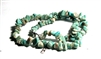 A123-12 STONE CHIP NECKLACE IN AMAZONITE