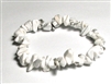 A124-31 STONE CHIP BRACELET IN HOWLITE