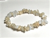 A124-43 STONE CHIP BRACELET IN MOONSTONE