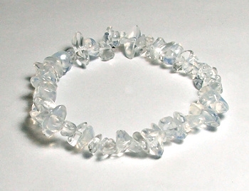 A124-44 STONE CHIP BRACELET IN OPALITE