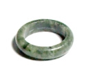 A128-04 SIZE 09 STONE RING IN SOUTH CHINA JADE