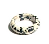 A128-05 SIZE 07 STONE RING IN DALMATIAN