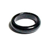 A128-06 SIZE 07 STONE RING IN ONYX