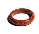 A128-08 SIZE 08 STONE RING IN GOLDSTONE