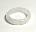 A128-13 SIZE 10 STONE RING IN CLEAR QUARTZ