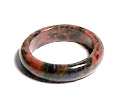 A128-16 SIZE10 STONE RING IN MAHOGANY