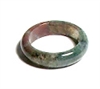 A128-18 SIZE 10 STONE RING IN INDIA AGATE
