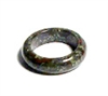 A128-19 SIZE 07 STONE RING IN DRAGON BLOOD