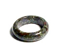 A128-19 SIZE 07 STONE RING IN DRAGON BLOOD