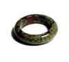 A128-19 SIZE 08 STONE RING IN DRAGON BLOOD