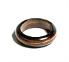 A128-24 SIZE 07 STONE RING IN TIGER EYE