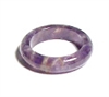 A128-25 SIZE 09 STONE RING IN AMETHYST