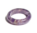 A128-25 SIZE 09 STONE RING IN AMETHYST