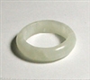 A128-28 SIZE 09 STONE RING IN NEW JADE