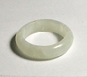 A128-28 SIZE 09 STONE RING IN NEW JADE