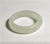 A128-28 SIZE 10 STONE RING IN NEW JADE