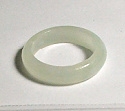 A128-28 SIZE 10 STONE RING IN NEW JADE