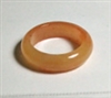 A128-30 SIZE 08 STONE RING IN RED AVENTURINE
