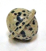 A13-03 STONE SATURN DALMATIAN--18*18*16