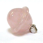 A14-08 STONE SATURN PENDANT IN ROSE QUARTZ