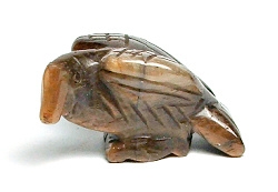 A141-02 STONE EAGLE IN TIGER EYE