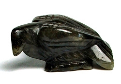 A141-03 STONE EAGLE IN LABRADORITE