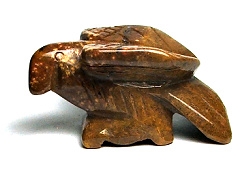 A141-05 STONE EAGLE IN INDIAN AGATE