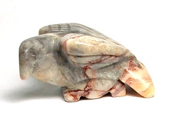 A141-07 STONE EAGLE IN CRAZY AGATE