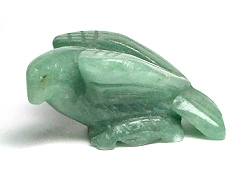 A141-10 STONE EAGLE IN AVENTURINE