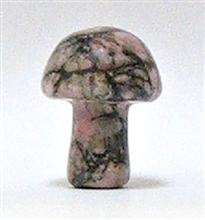 A2-03 STONE MUSHROON IN RHODONITE--20*15*10