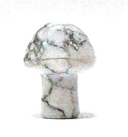 A2-43 STONE MUSHROOM IN HOWLITE--20*15*10