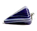 A20-07 STONE PENDULUM PENDANT IN PURPLE AGATE