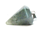 A20-35 STONE PENDULUM PENDANT IN LABRADORITE