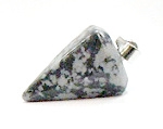 A20-38 STONE PENDULUM PENDANT IN SNOWFLAKE