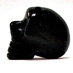 A23-04 SMALL STONE SKULL IN ONYX