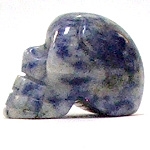 A23-05- SMALL STONE SKULL IN SODALITE