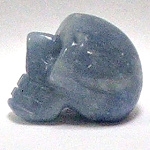 A23-28 SMALL SKULL IN BLUE AVENTURIN