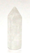 A24-12 SMALL STONE POINT IN CLEAR QUARTZ--31*9*9