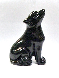 A26-01 50mm STONE WOLF IN ONYX