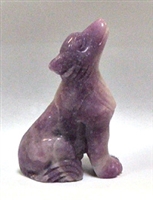 A26-17 50mm STONE WOLF IN LEPEDORITE