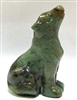 A26-2-14 50mm STONE WOLF IN UNAKITE