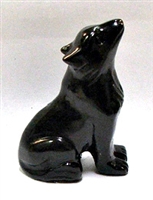 A26-2-31 50mm STONE WOLF IN ONYX