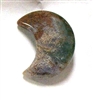A3-02 STONE CRESCENT  MOON IN INDIA  AGATE