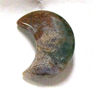 A3-02 STONE CRESCENT  MOON IN INDIA  AGATE