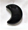 A3-13 STONE CRESCENT  MOON IN ONYX